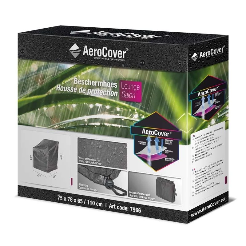AeroCover Loungestoel Hoes 75 X 78 Cm 1 AeroCover Loungestoel Hoes 75 X 78 Cm