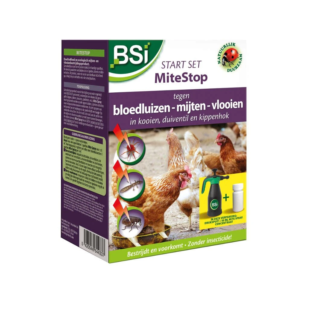BSI Mitestop Start Set 50 Ml Met Drukspuit 1 BSI Mitestop Start Set 50 Ml Met Drukspuit
