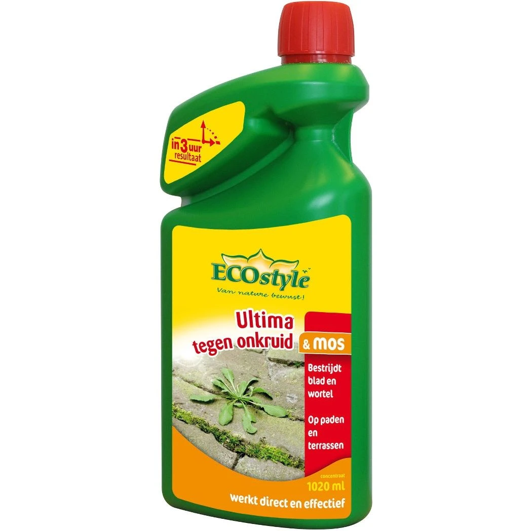 ECOstyle Ultima Onkruid & Mos Concentraat 1020 Ml 1 ECOstyle Ultima Onkruid & Mos Concentraat 1020 Ml