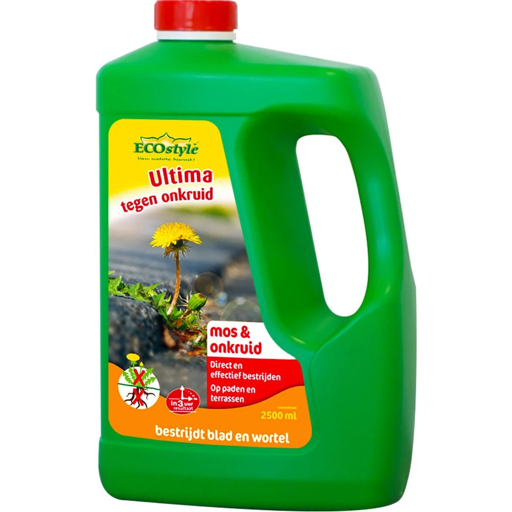 ECOstyle Ultima Onkruid & Mos Concentraat 2,5 Liter 1 ECOstyle Ultima Onkruid & Mos Concentraat 2,5 Liter