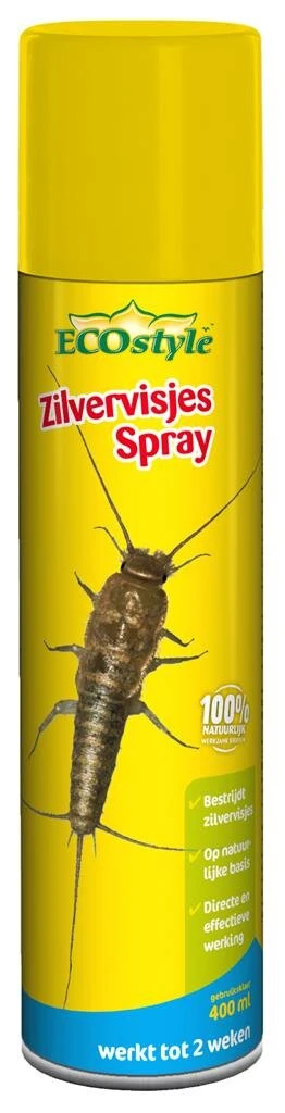Ecostyle Zilvervisjes Spray 400ml 1 Ecostyle Zilvervisjes Spray 400ml