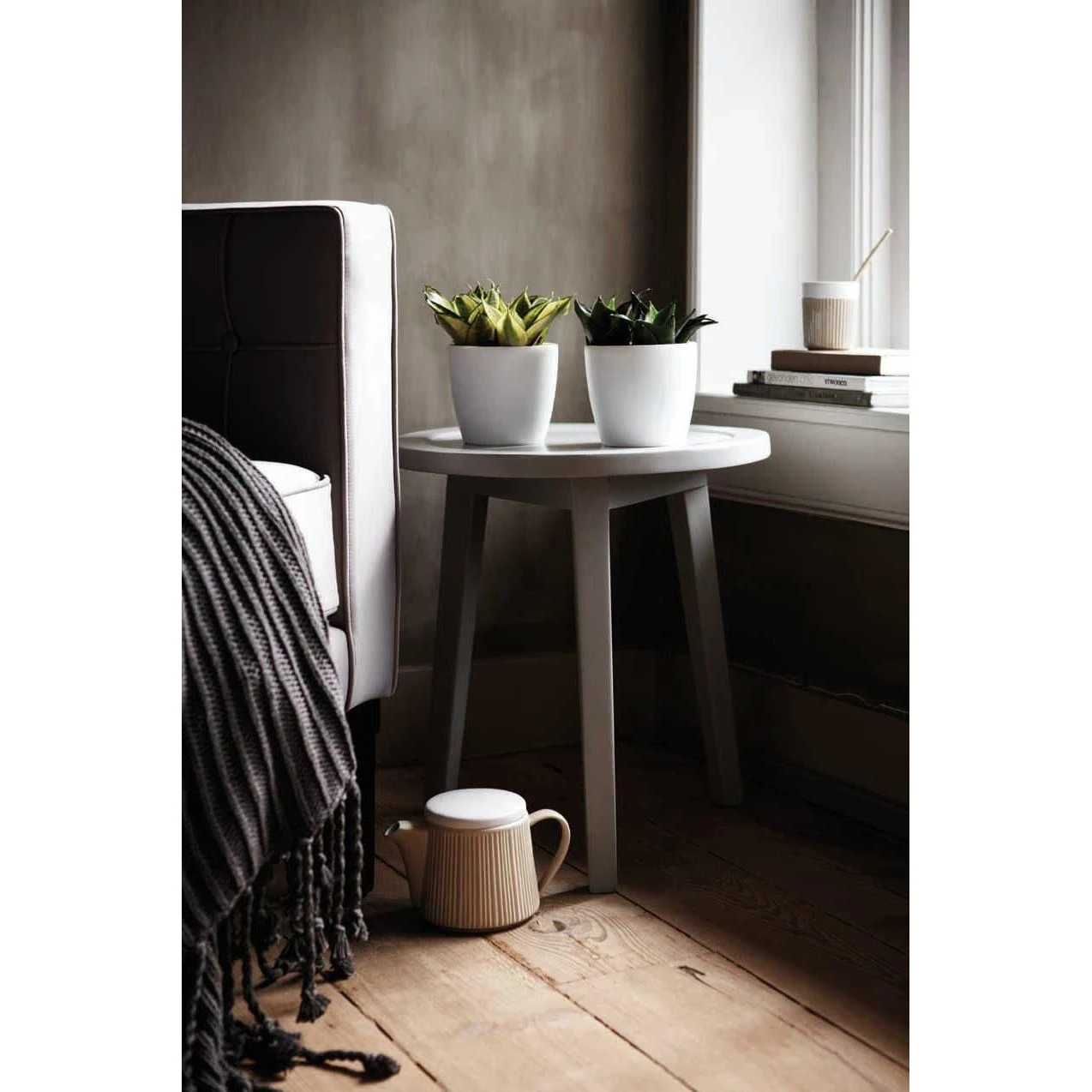 Elho Brussels Round 25 White 2 Elho Brussels Round 25 White - Afbeelding 2