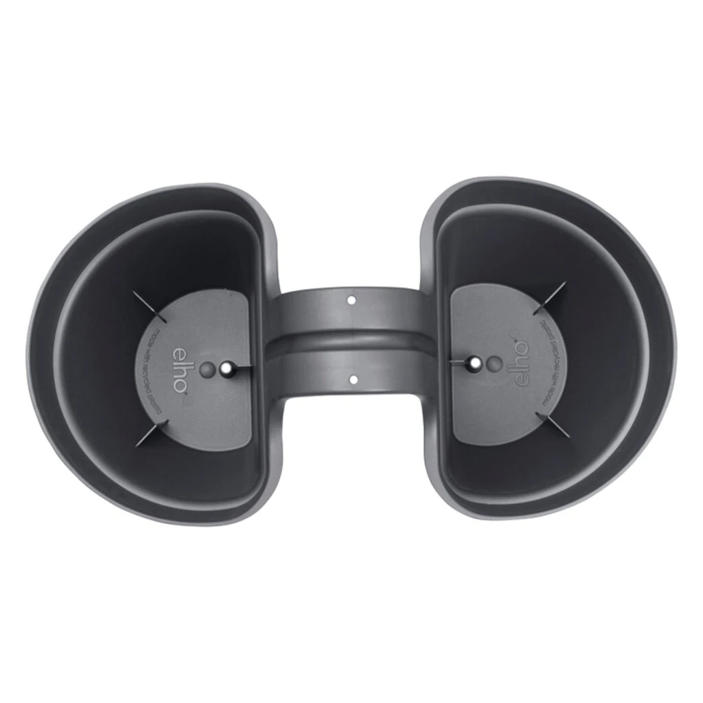 Elho Vibia Campana Flower Twin 21 Anthraciet 3 Elho Vibia Campana Flower Twin 21 Anthraciet - Afbeelding 3