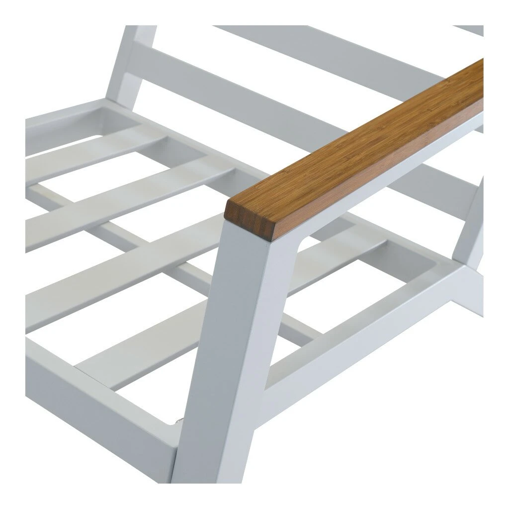 Lesli Loungeset Donnan Wit 2 Lesli Loungeset Donnan Wit - Afbeelding 2