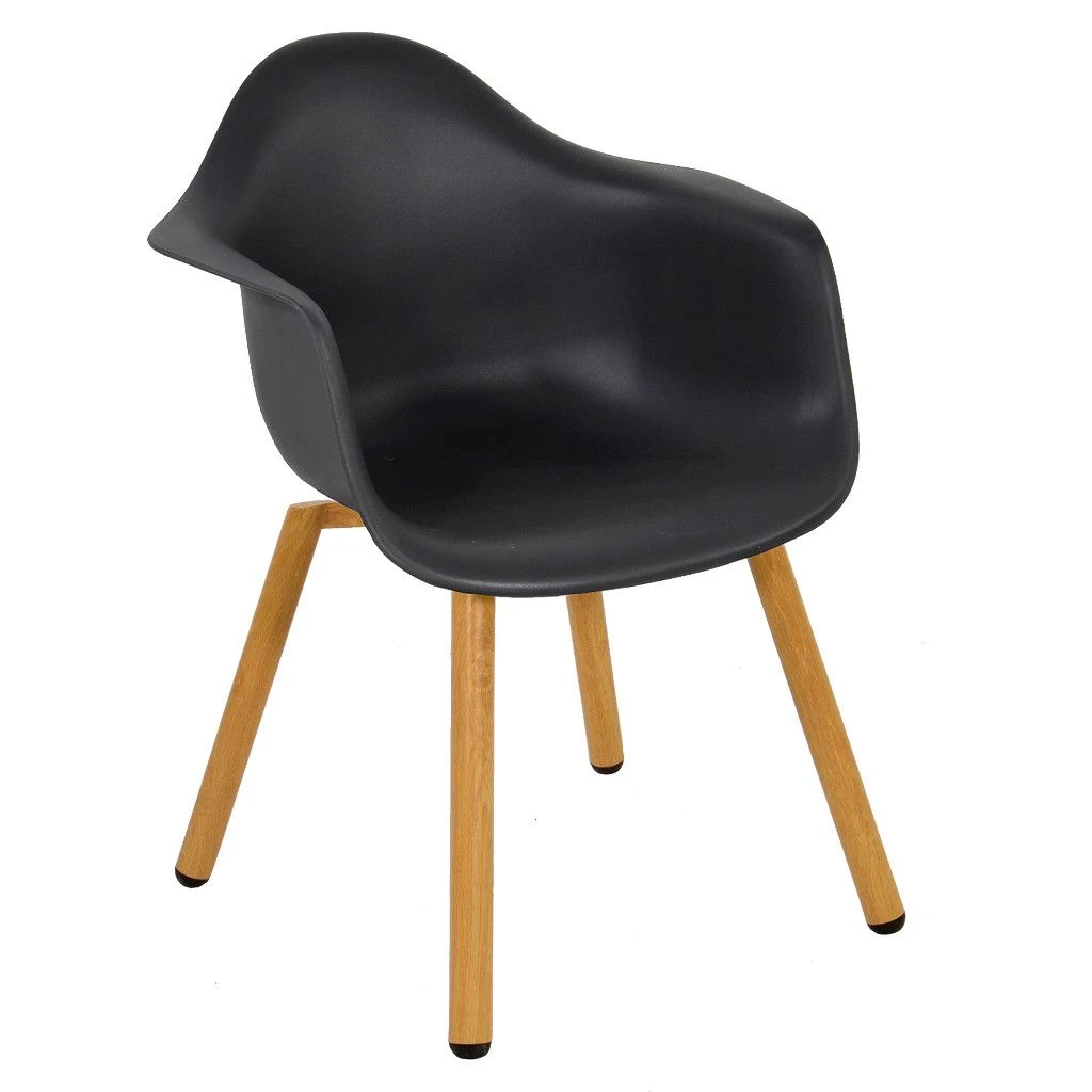 Lesli Stoel Montreux Zwart 1 Lesli Stoel Montreux Zwart