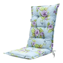 Madison Zitkussen Hoge Rug Blossem Lila 123 X 50
