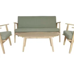 MeSaMi Narvik Loungeset Stone Green