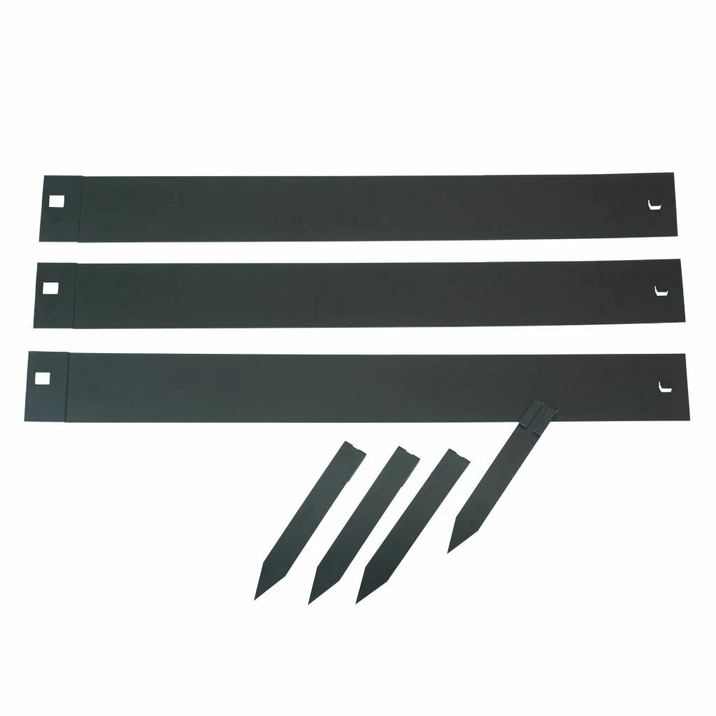 Nature Grasrand Set Zwart 3 X 91 Cm 1 Nature Grasrand Set Zwart 3 X 91 Cm