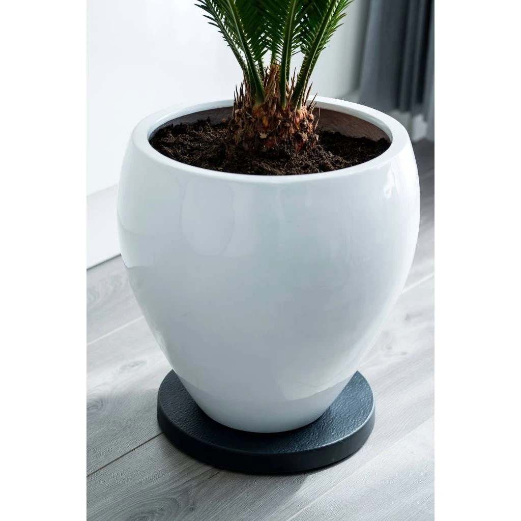 Nature Planttrolley Antraciet 29 Cm Rond 3 Nature Planttrolley Antraciet 29 Cm Rond - Afbeelding 3