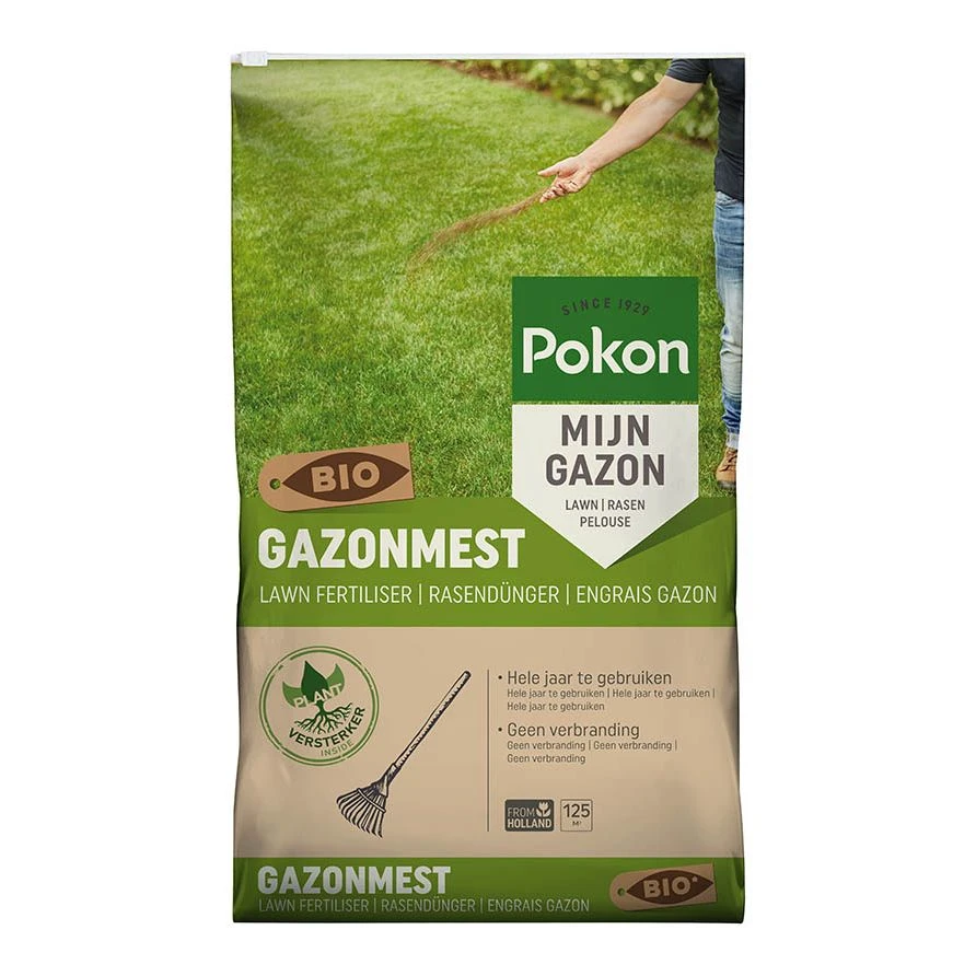 Pokon Bio Gazonmest Voor 125 M2 1 Pokon Bio Gazonmest Voor 125 M2