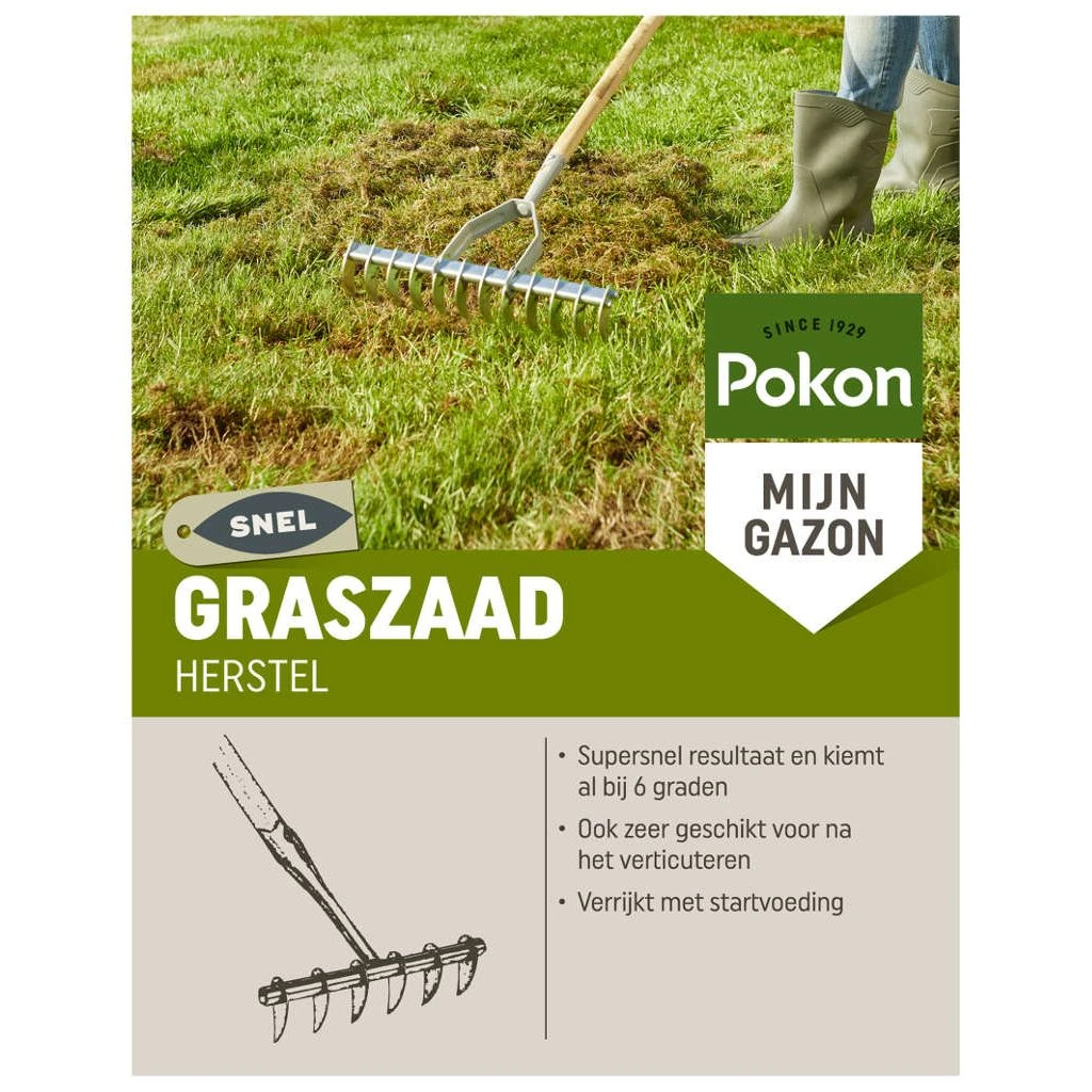 Pokon Graszaad Herstel 500 Gram 1 Pokon Graszaad Herstel 500 Gram