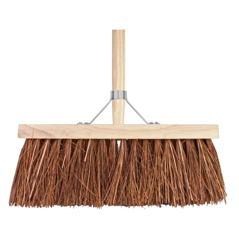 Talen Tools Bezem 37 Cm Bruin Met Steel 1 Talen Tools Bezem 37 Cm Bruin Met Steel