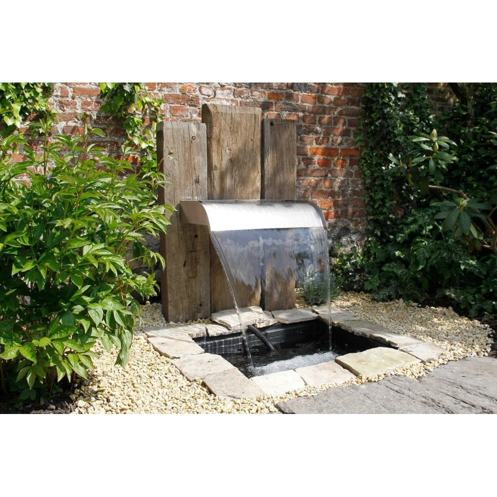 Ubbink Waterval Nevada 90 Rvs 2 Ubbink Waterval Nevada 90 Rvs - Afbeelding 2