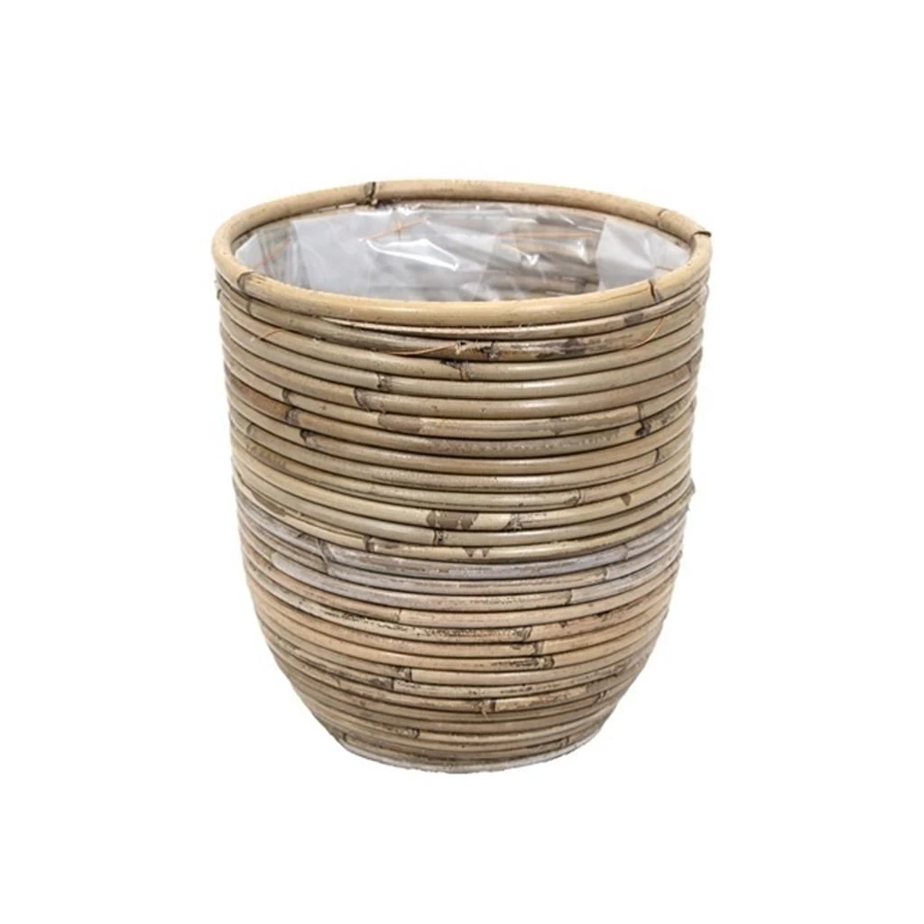 Van Der Leeden Rotan Pot Streep 18 Cm Naturel 1 Van Der Leeden Rotan Pot Streep 18 Cm Naturel